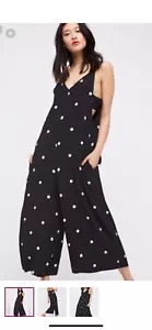 Pantalón mameluco Free People talla pequeña a lunares - Imagen 1 de 7