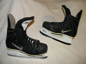 NIKE IGNITE 6 ICE HOCKEY SKATES,MENS SIZE 7D SKATE,VERY NICE SHAPE,POPULAR MODEL - Picture 1 of 9