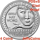 2022 P D S S Anna May Wong Women Hollywood Movie Star Quarters PDSS Clad Proof 4