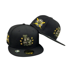 Los Angeles Dodgers Armed Forces Day New Era 59FIFTY fitted hat cap - Picture 1 of 6