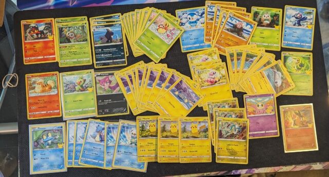 12pcs/set McDonald's 2011 2012 2013 Pikachu Eevee Flareon Pokemon Toys  Hobbies Hobby Collectibles Game Collection Anime Cards