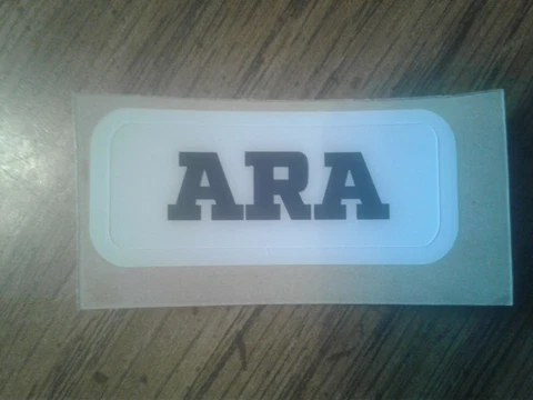 Notre Dame Irish ARA front bumper for full size helmets Cover