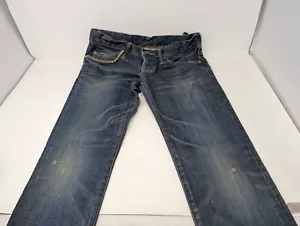 Hysteric Glamour Mens Skinny Jeans Light Distress Size Small W/ Studs (127) - Picture 1 of 13