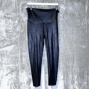 Spanx Ecopelle Taglia 1X Nero 2437N Nuovo Senza Etichette - Foto 1 di 15