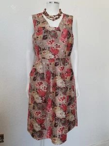 Cath Kidston Floral party dress Sparkly Cotton Dress Size UK 12 - Picture 1 of 20