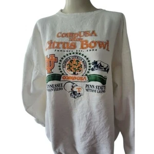 University Of Tennesee Vintage 1994 Citrus Bowl Sweatshirt 100% Cotton Women's - Picture 1 of 6