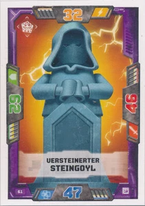 LEGO Nexo Knights Karty kolekcjonerskie Seria 2 - 61 - Skamieniały Steingoy - Złoczyńcy - Zdjęcie 1 z 1