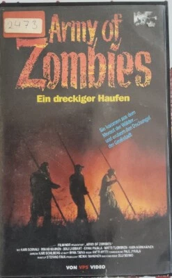 VHS Army of Zombies - Ein dreckiger Haufen (1991) FSK 16 Horrorkomödie Finnland - Bild 1 von 4
