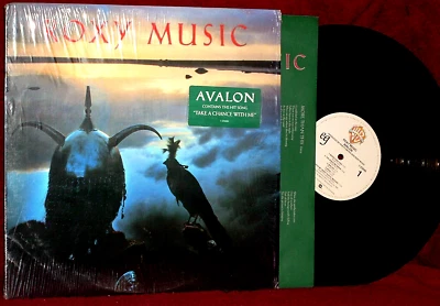 LP ROXY MUSIC AVALON 1982 WB/EG IN SHRINK W/HYPE STKR ORIG PRESS NOT CLUB NO C/O - Image 1 of 2