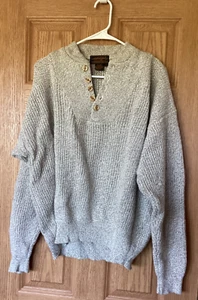 Eddie Bauer Outdoor Outfitter 100% Cotton Men's Sweater Size Large - Pre-owned - Picture 1 of 5