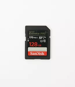 SanDisk Extreme PRO 128GB SDXC Class10 V30 U3 SD Memory Card Speed Up To 170MB/s - Picture 1 of 2