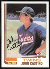 1982 Topps #644 John Castino   - FREE SHIPPING