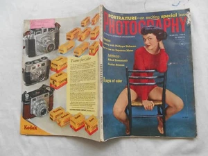 PHOTOGRAPHY Magazine-MARCH,1954 - Picture 1 of 2