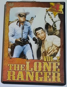 The Lone Ranger Vol 2, 4 episodes DVD 2004 Classic Family Western standard case - Picture 1 of 3