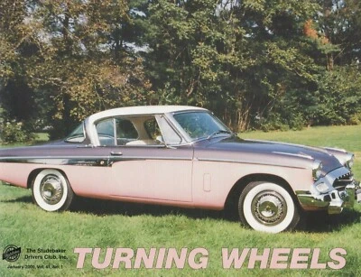 TURNING WHEELS The Studebaker Drivers Club - 12 Issues Jan-Dec 2009 - Vol. 41 Foto 1 de 4
