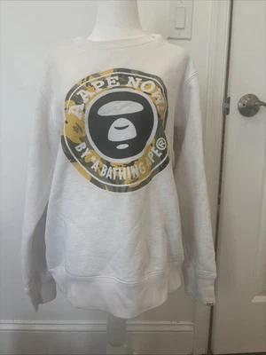 Sudadera Aape Now cuello redondo de A Bathing Ape talla x grande Foto 1 de 4