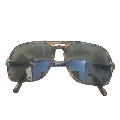 Vtg 1960s SRO LIBCO USA 150 Color #2 Brown Pilot Sunglasses FRAMES ONLY - Image 1 of 4