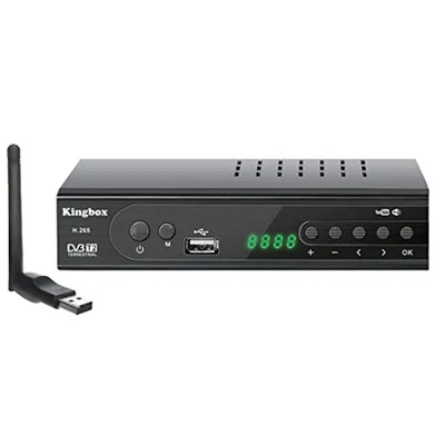 Decoder Digitale Terrestre DVB-T2 Full HD Hevc 10 bit con USB WiFi DONGLE MT760 - Immagine 1 di 4