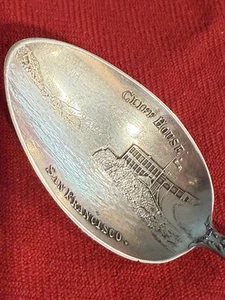 Cliff House San Francisco California Watson Sterling Souvenir Spoon (S534) - Picture 1 of 13