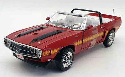 Auto World 1/18 Scale Diecast AMM1187/06 -Shelby GT500 Conv - Red - Image 1 of 4