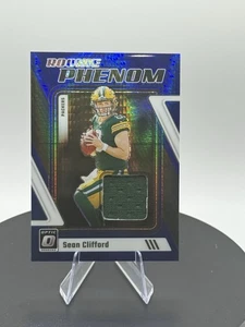 2023 Donruss Optic Sean Clifford Rookie Phenom Blue Hyper Prizm #RP-SC - Picture 1 of 6