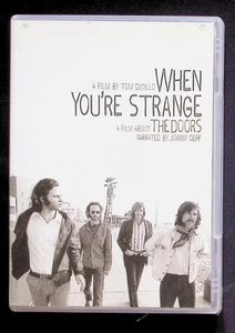 WHEN YOU'RE STRANGE (DVD, 2009, The Doors) MUSIC Tom Dicillo RHINO JOHNNY DEPP - Picture 1 of 4
