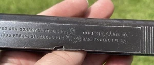 Colt 1911 ARMY Slide 1942 Clear Markings 45 ACP 1911a1 WW2 Cmp Vintage USGI WWII - Picture 1 of 23