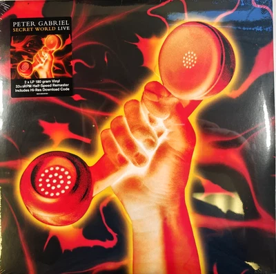 Peter Gabriel Secret World Live LP Album vinyl record Half Speed remaster 180g - Image 1 of 4