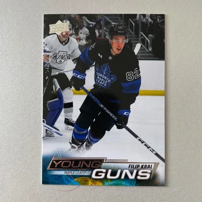 2022 Upper Deck Series 2 #493 Filip Kral RC Young Guns - Image 1 of 2