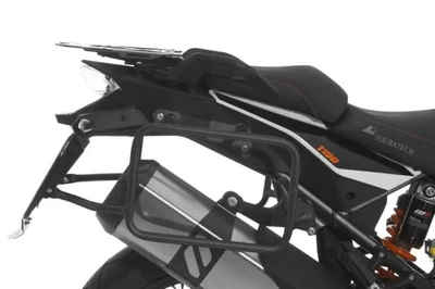 Pannier Rack Black for KTM 1050 Adventure / 1090 Adventure / 1290 Super Foto 1 de 4