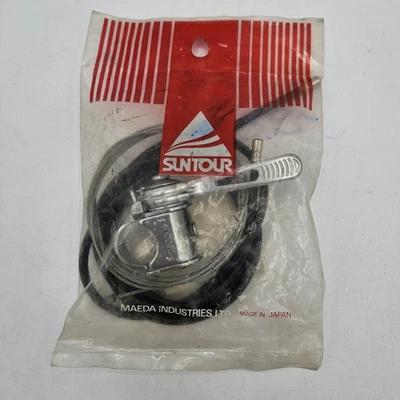 NOS Suntour LS-1100 Single Rear Stem Shifter- Friction - 22.2mm Quill, + Cable - Image 1 of 4