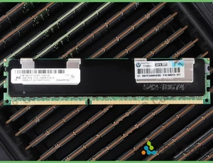 128GB Lot 16 Micron HP 605313-071 Server RAM 8GB PC3L-10600R DDR3L 1333 2RX4 - Picture 1 of 1