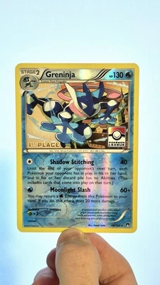 1st Place | Greninja 40/122 – BREAKpoint – Pokémon League Stamp – NM/LP - Image 1 of 4