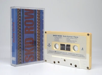 Skid Row Sub-Human Race 1995 Korea Cassette Tape - Image 1 of 4