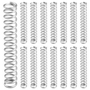 15 Pcs Walnut Clip Spring Compression Springs Cracker Coil for Nutcracker - Picture 1 of 12