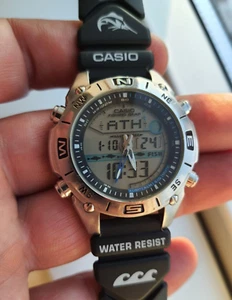 Casio Analog-Digital AMW-703D-1AV watch fishing - Picture 1 of 9