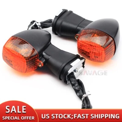 Front Turn Signal Light Lamp For KAWASAKI ZR7S ZXR 250/400/750R KLE 250/400/500  - Image 1 of 4