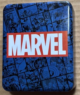 Marvel Comics Bifold Wallet With Collector Tin Thor Hulk Strange Wasp Captain - Image 1 of 4