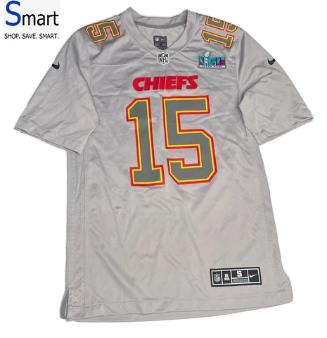 $150 NWT SMALL MEN Nike Kansas City Chiefs Patrick Mahomes Superbowl LVII Jersey Cover