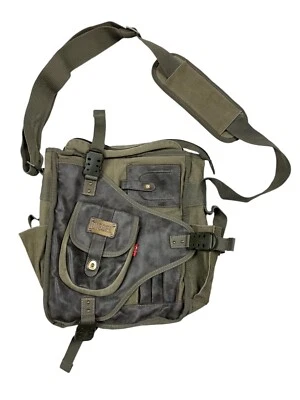 Bolsa tiracolo vintage diesel multi bolso utilitário y2k TAMANHO ÚNICO - Imagem 1 de 4