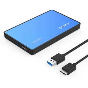 Orico 2.5" Inch External USB 3.0 Hard Drive Enclosure Caddy for SATA HDD / SSD - Afbeelding 1 van 5
