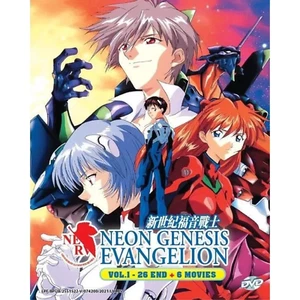 Neon Genesis Evangelion Vol.1-26 END + 6 Movies English Dub All Region FREE SHIP - Picture 1 of 4