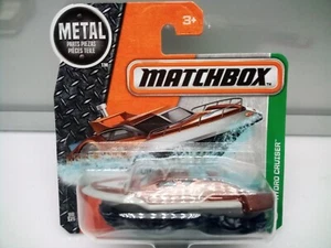 Matchbox Superfast / MB 1015 - Hydro Cruiser - Met Bronze -Model Boat & Waves x1 - Picture 1 of 5