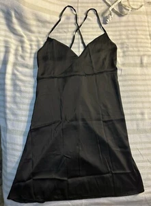 Sexy Womens Lingerie Silk Satin Sleepwear Night Dress Babydoll Pajama Large NWT - Picture 1 of 11