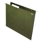 Pendaflex Standard Green Hanging Folders, 1/3 Tab, Letter, 25/Box