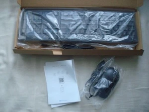Neue Dell schwarze kabelgebundene USB Desktop Tastatur KB216 schwarz und Dell kabelgebundene Maus Set - Bild 1 von 5