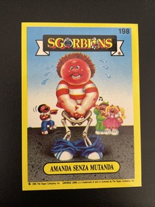 1990 Sgorbions Series 2 Garbage Pail Kids GPK See More Seymour / Coy Roy Card
