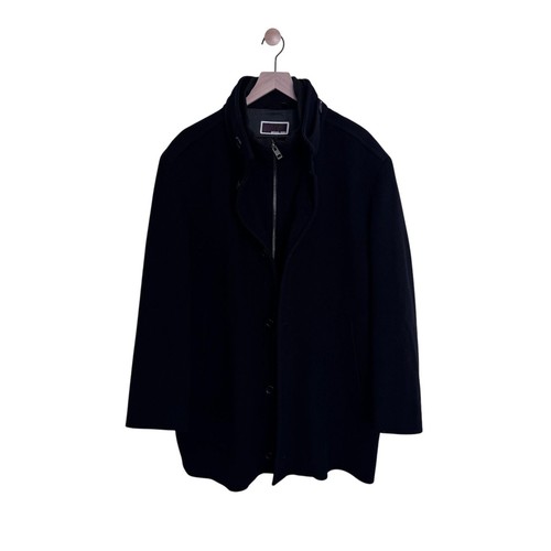 Cappotto uomo Michael Kors lana nero XL