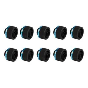 Shyrrik 10pcs Brass Fittings Kit G1/4' External Thread for 10X16mm PVC Soft Tube - Photo 1/14