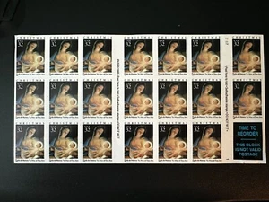 20 MADONNA & CHILD 32-CENT USA POSTAGE STAMPS - 1996 CHRISTMAS - SCOTT 3107 MINT - Picture 1 of 2